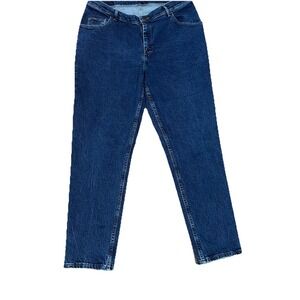 Lee Riders High Rise Straight Leg‎ Denim Jeans Women’s Size 18W Long Tall